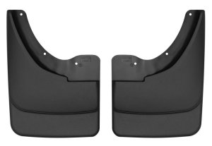 Ram 3500 Mud Guards - Front - Husky Liners - Custom-Molded, FormFit Design, Husky Shield - Paintable Matte Finish - 2010